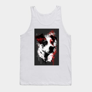 Jack Russell Terrier Portrait Tank Top